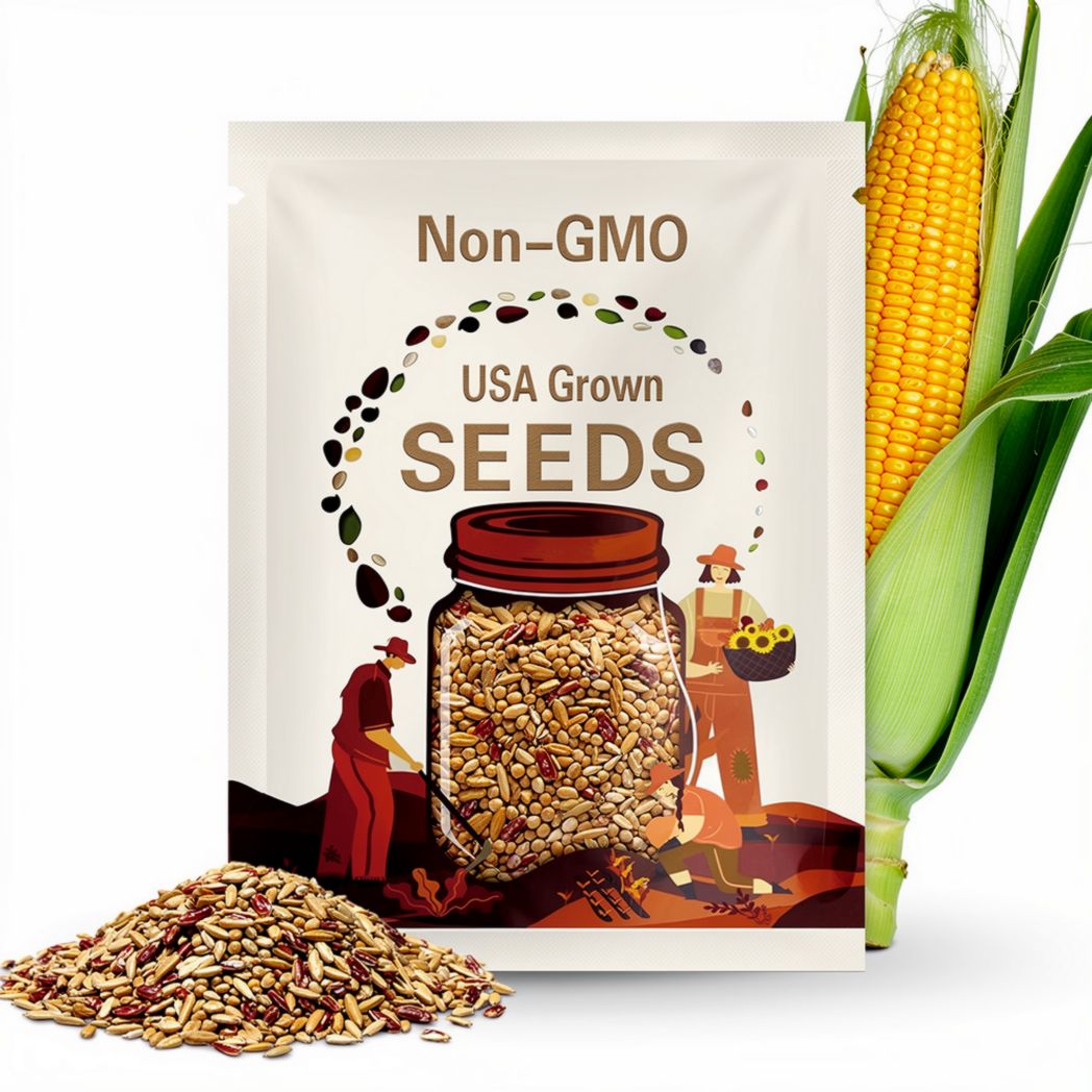 Heirloom Bantam Corn Seeds Sweet Corn, NON GMO, Organic, 50-400 SEEDS