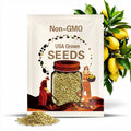 5 Organic Meyer Lemon Tree Seeds: Sweet Citrus for Indoor/Outdoor Growing