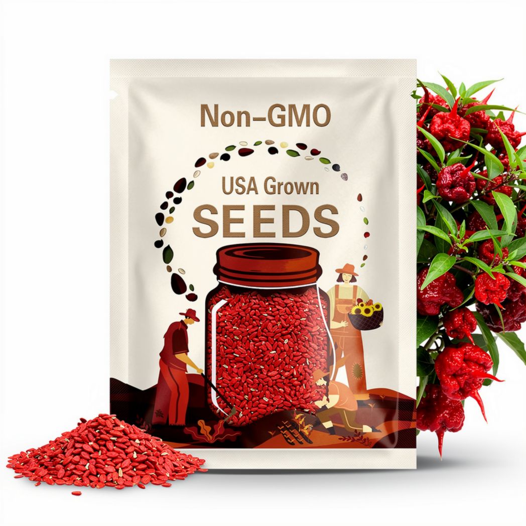 Dragon's Breath Mega Hot Pepper Seeds