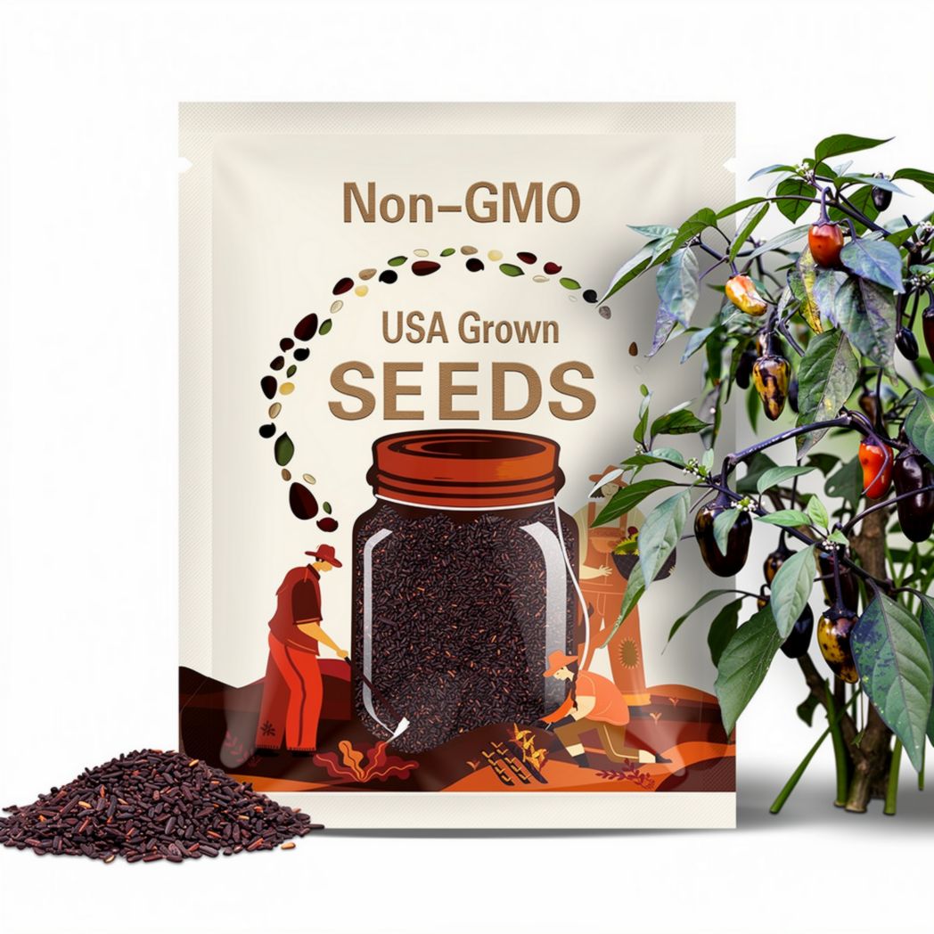 Dark Blood pepper seeds