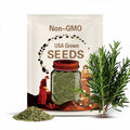 Rosemary Herbs Seeds , Rosemary Herb Seeds, "COOL BEANS N sprouts" Brand. Heirloom. Non-GMO. Home Gardening.