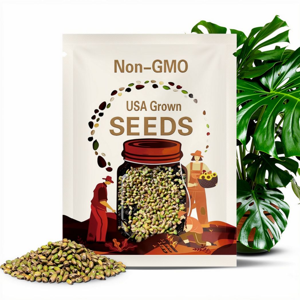 Giant Monstera Deliciosa Seeds Organic Seeds For Planting, Swiss Cheese Plant, Indoor Plant, Tropical Seed - Easy to Grow - High germination