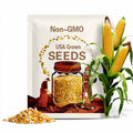 Golden Bantam Sweet Corn Seeds – Heirloom, Open Pollinated & Non-GMO, Classic Yellow Corn, Early and Productive, Garden Favorite | 60 Seeds