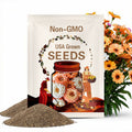 Peaches and Cream Zinnia Seeds: Pastel Cut Flower Garden, Non-GMO