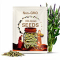 Rattlesnake Pole Bean Seeds: Heirloom Vegetable, Non-GMO