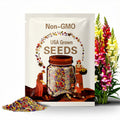 Rainbow Snapdragon Mix Flower Seeds: Fragrant Hummingbird Garden Annuals