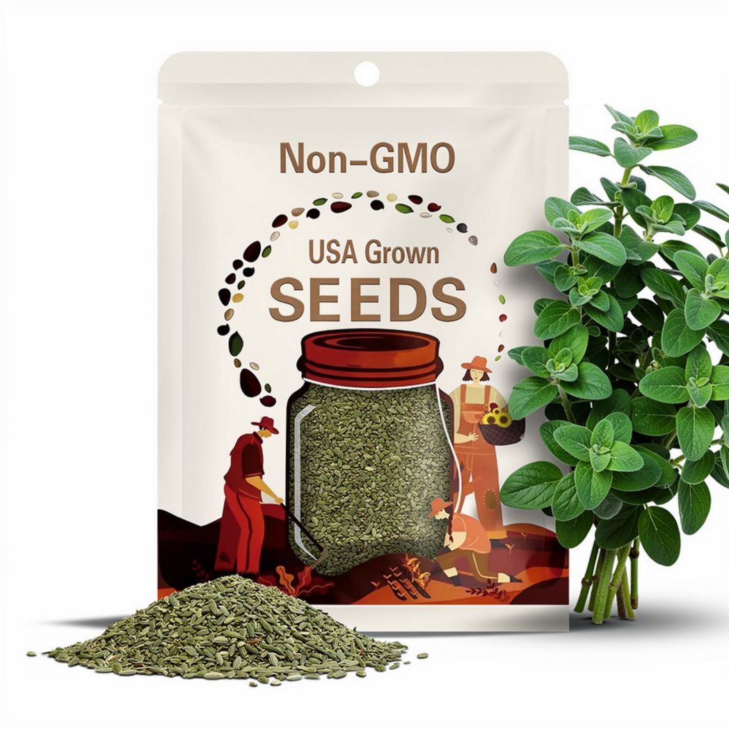 Italian Oregano Seeds, Herb, Heirloom Seeds, Non-GMO