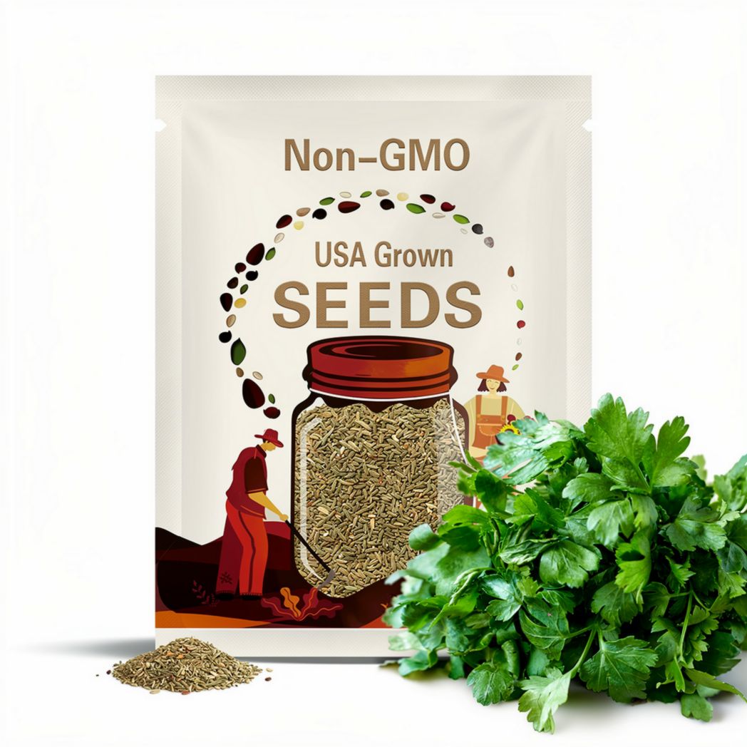 Cilantro Seeds: Slow Bolt, Non-GMO, Mexican Coriander (100+ Seeds)