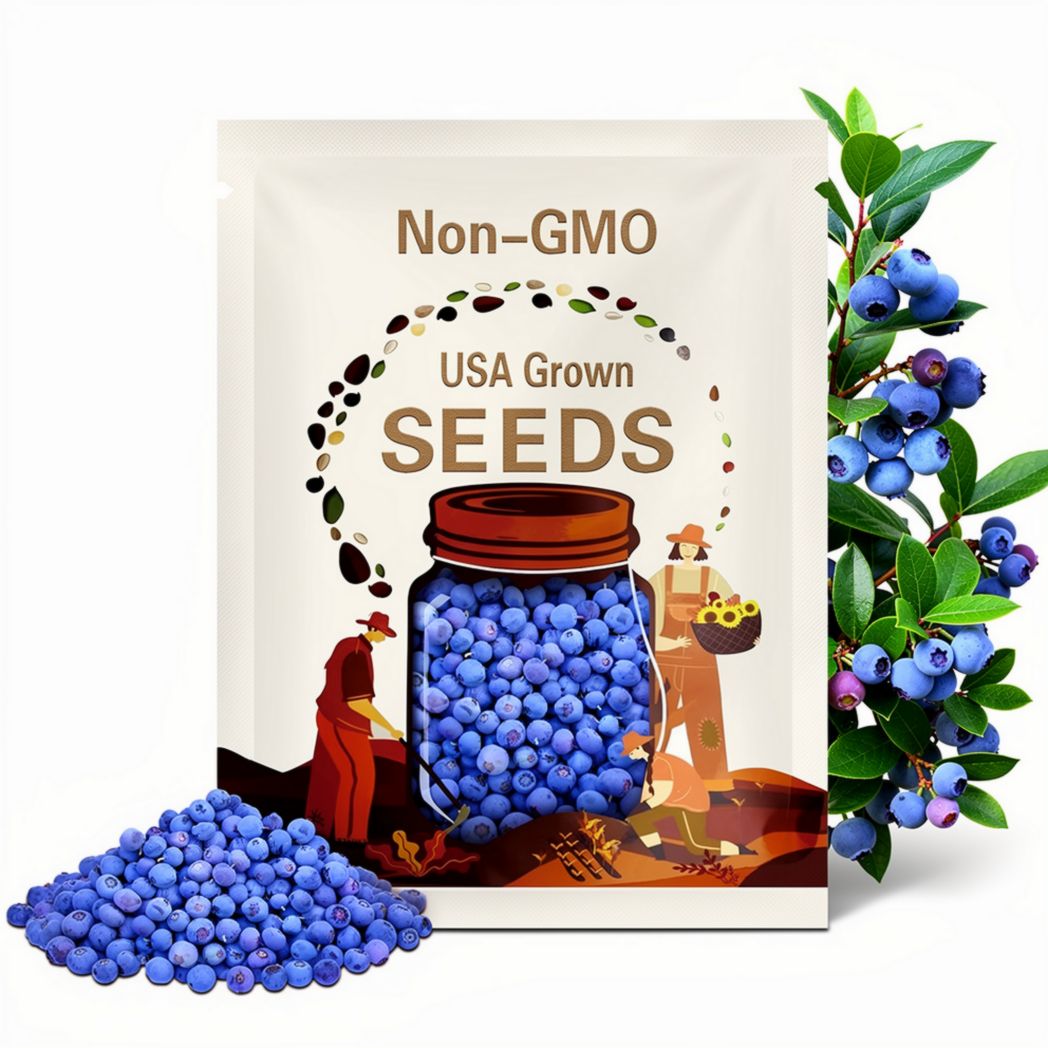 50 BLUEBERRY Northern Highbush Mix ( Pre-Stratified ) Fruit Bush Vaccinium Corymbosum Seeds