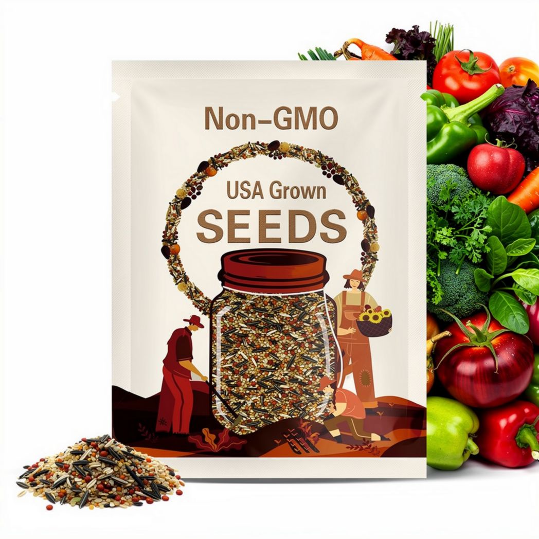 Gift Seed Tin - Grandma's Root Cellar Collection