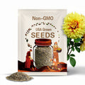 40 Seeds | Dazzling Dahlia Seeds - Pollinator Friendly- Open Pollinated - Heirloom - Flower Seeds - Mix Seeds - .#D002.
