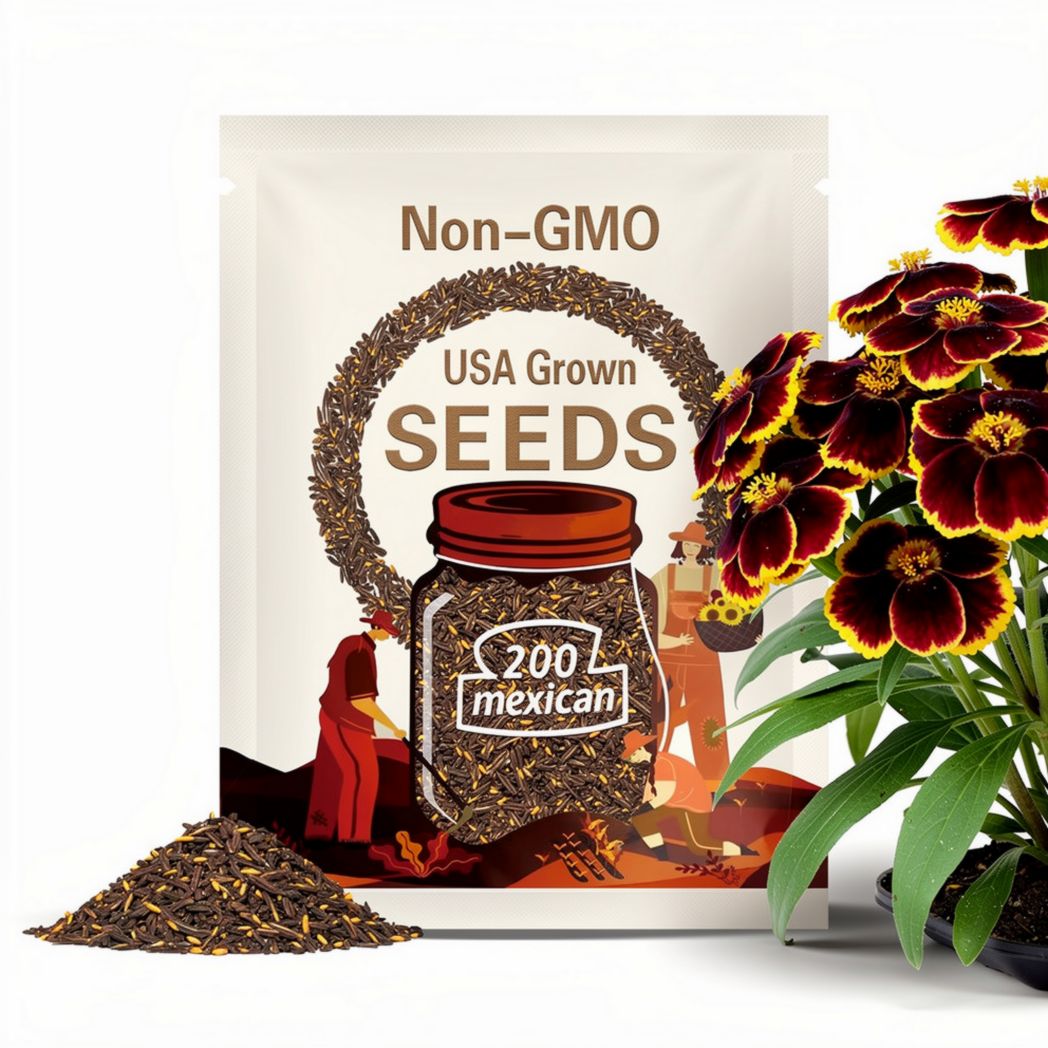 200 Mexican Hat Flower Seeds. Ships free.