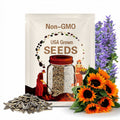 10 Premium Zohar Sunflower seeds - Unique ! Specialty ! Grown in USA !! Stunning !