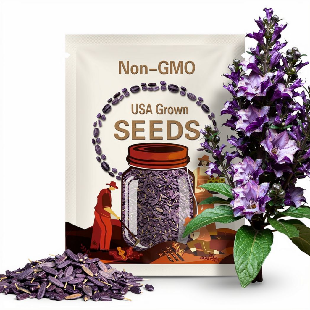 13 Seeds| Purple Devil's Datura Seeds - Flowering - Cold Sensitive - Angel's Trumpet - Devil’s Trumpet - Datura Flower - Flower Seeds #G003