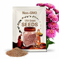 Pink Zinnia Flower Seeds - Grow Beautiful Flowers Indoors, Outdoors, In Pots, Grow Beds, Soil, Hydroponics & Aquaponics
